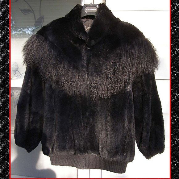 EUC Luxurious Custom Made Fur Jacket Size M 8-10 - Picture 11 of 11